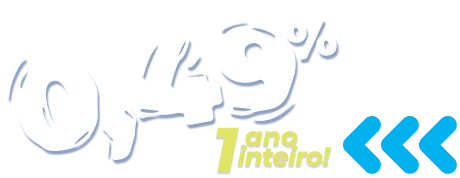 Taxas Pix 0,49% por 1 ano inteiro!